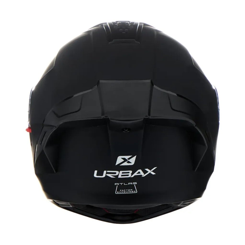 CASCO REBATIBLE URBAX FF911 ATLAS SOLID NEGRO