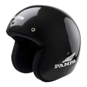 CASCO HAWK PAMPA NEGRO BRILLANTE