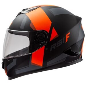 CASCO INTEGRAL HAWK RS1 FULL NEGRO NARANJA
