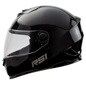 CASCO INTEGRAL HAWK RS1 NEGRO BRILLANTE