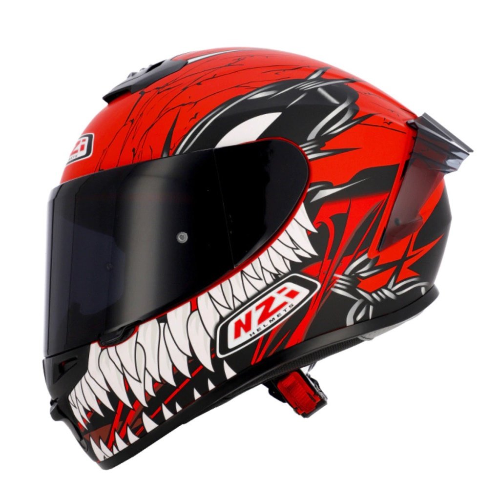CASCO NZI STREAM 3 STREAM VENENO ROJO MATE