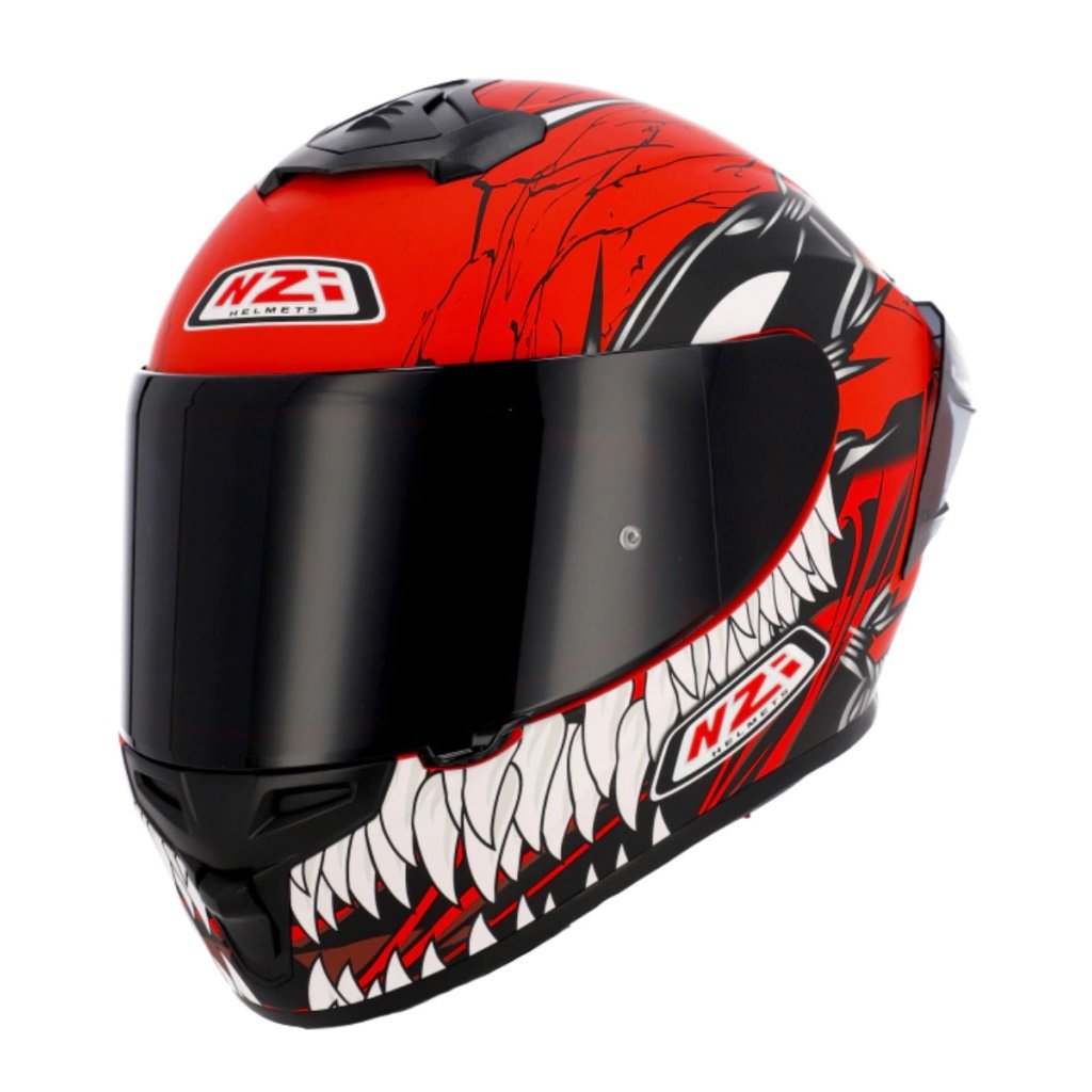 CASCO NZI STREAM 3 STREAM VENENO ROJO MATE