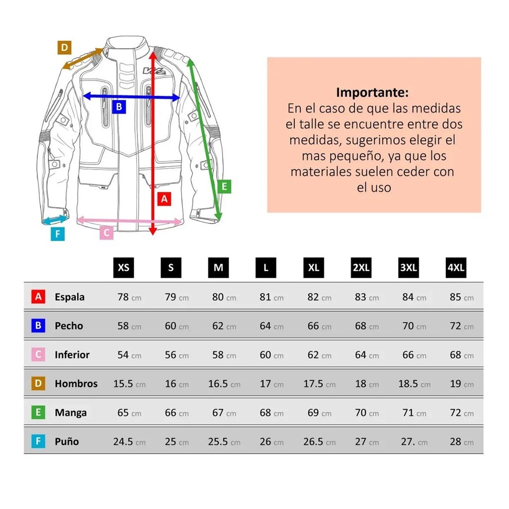 TALLE CAMPERA ADVENTURE 3 CAPAS LARGA NEGRO Y MARRON