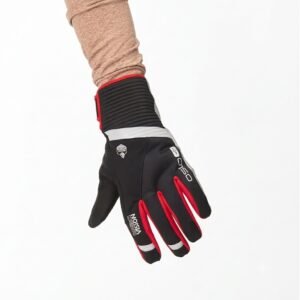 GUANTES OSLO TERMICOS ROJO Y NEGRO
