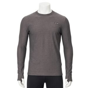 REMERA TERMICA GRIS OSCURO
