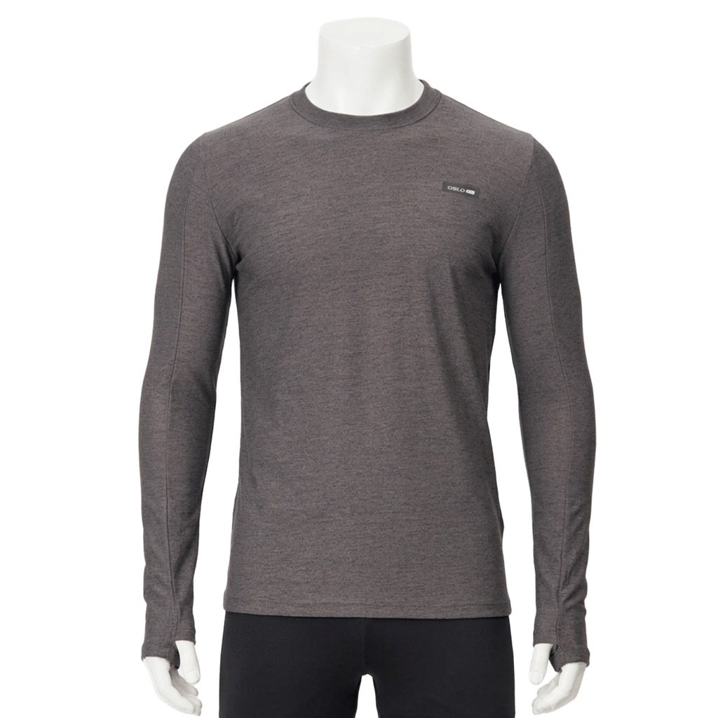REMERA TERMICA GRIS OSCURO