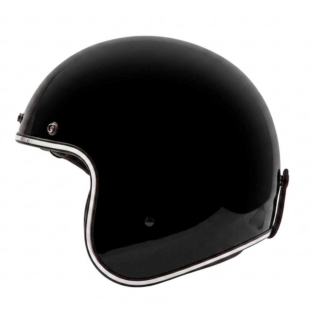 CASCO HAWK 721 CLASSIC NEGRO BRILLANTE