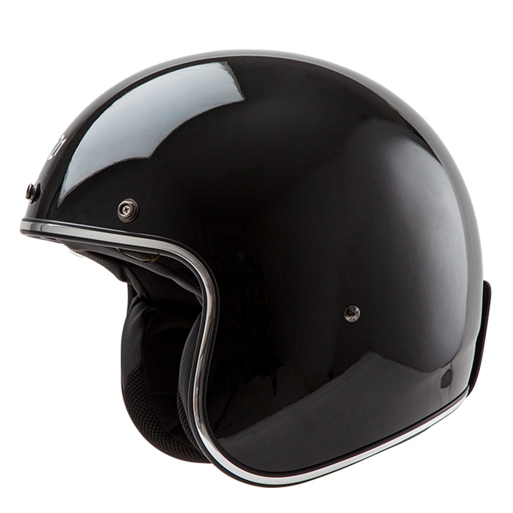 CASCO HAWK 721 CLASSIC NEGRO BRILLANTE