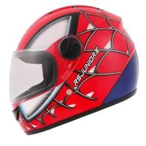 CASCO HAWK RS JUNIORX SPIDERMAN ROJO BRILLANTE