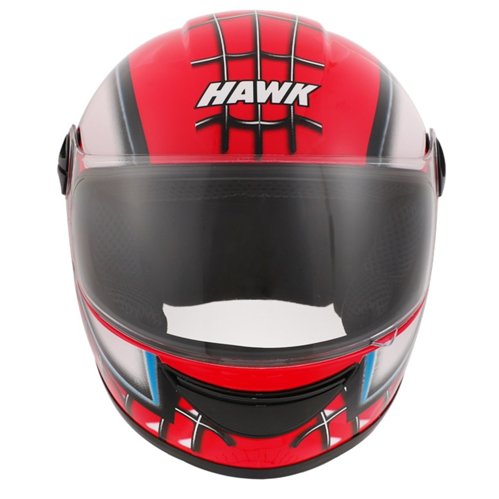 CASCO HAWK RS JUNIORX SPIDERMAN ROJO BRILLANTE