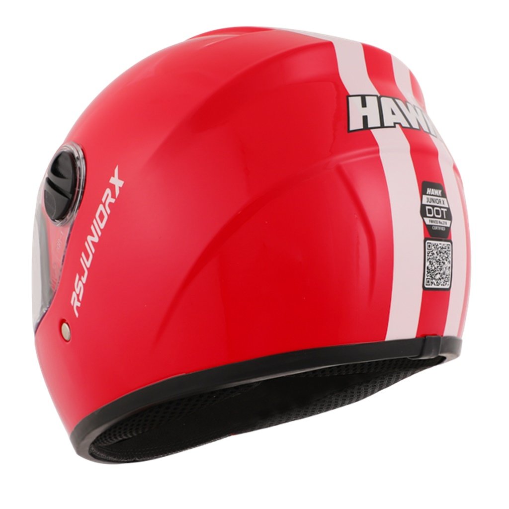 CASCO HAWK RS JUNIORX VIPER ROJO BRILLANTE