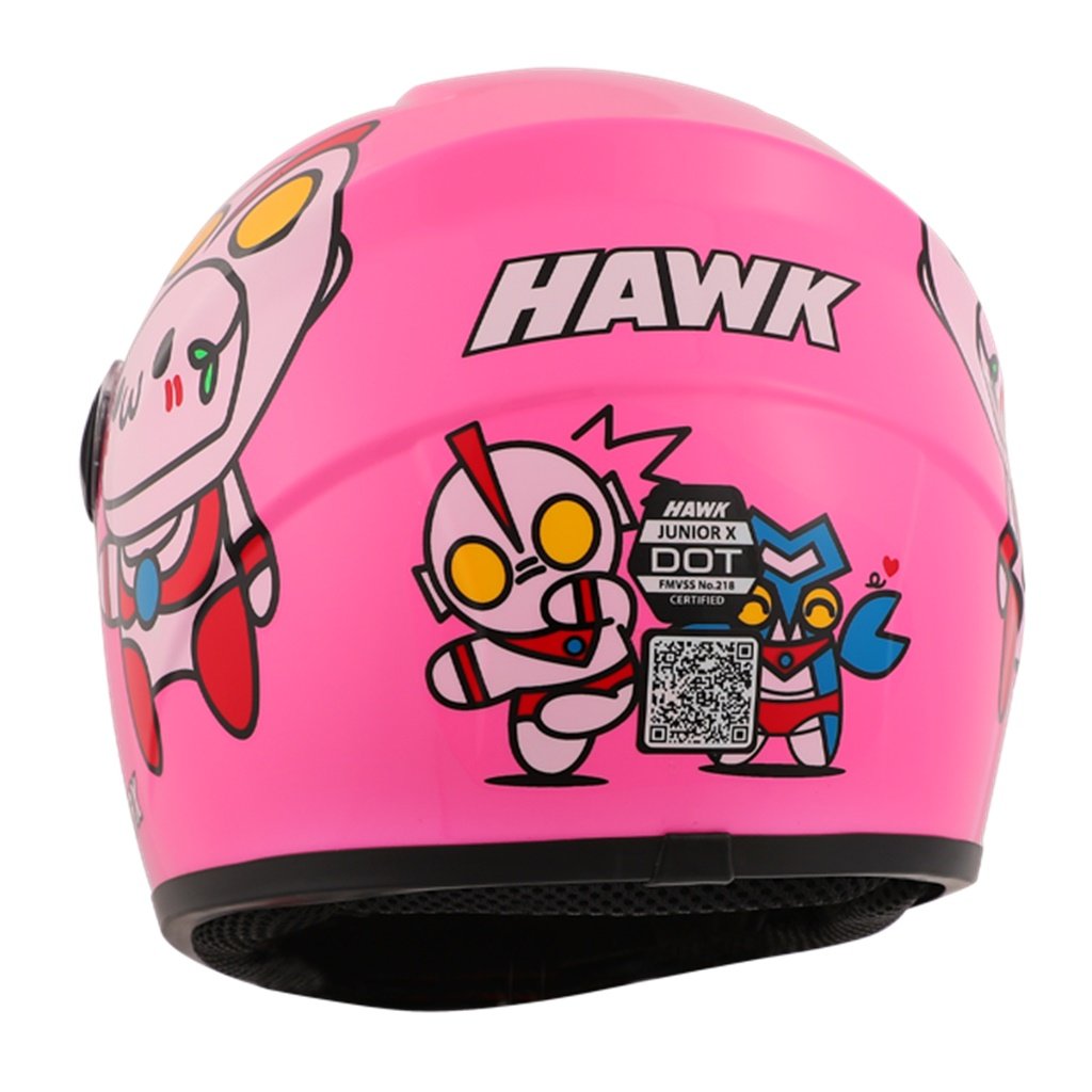 CASCO HAWK RS JUNIORX WINNIE HU ROSADO