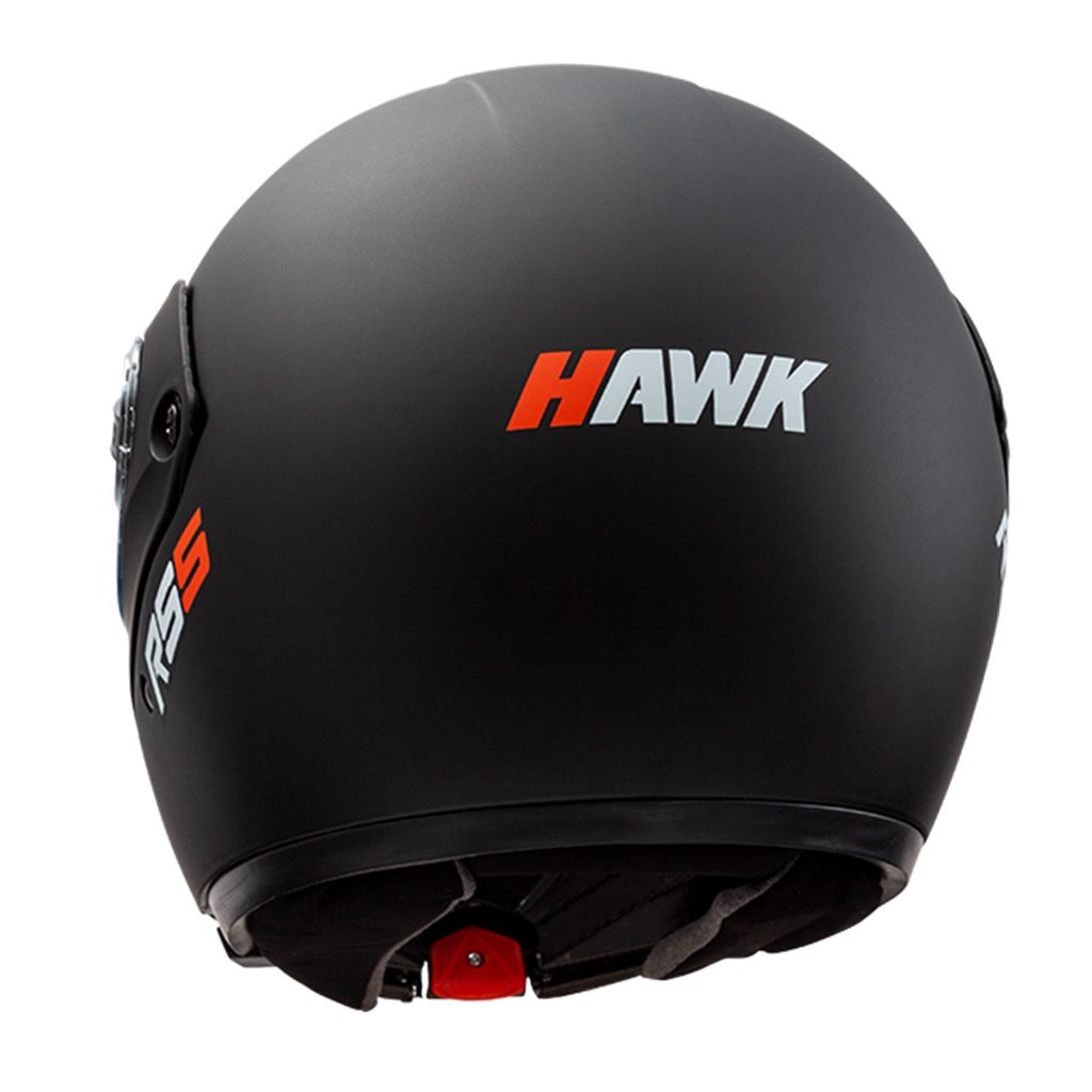 CASCO HAWK RS5 FLIP UP NEGRO MATE