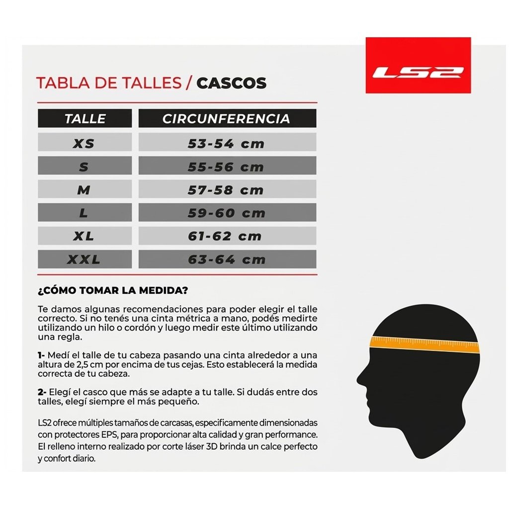 CASCO LS2 FF818 STORM III SPORTY BLANCO AZUL ROJO TALLES