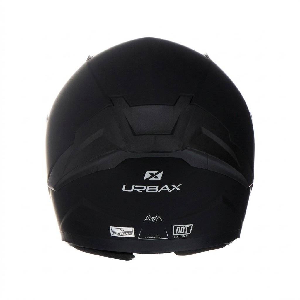 CASCO URBAX FF313 AVA NEGRO MATE