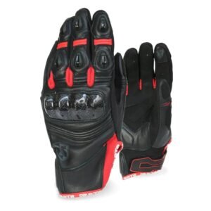 GUANTE ROAD RACING NEGRO ROJO