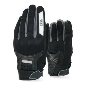 GUANTES W2 G-TOUR POLIESTER PROT NUDILLOS NEGRO GRIS