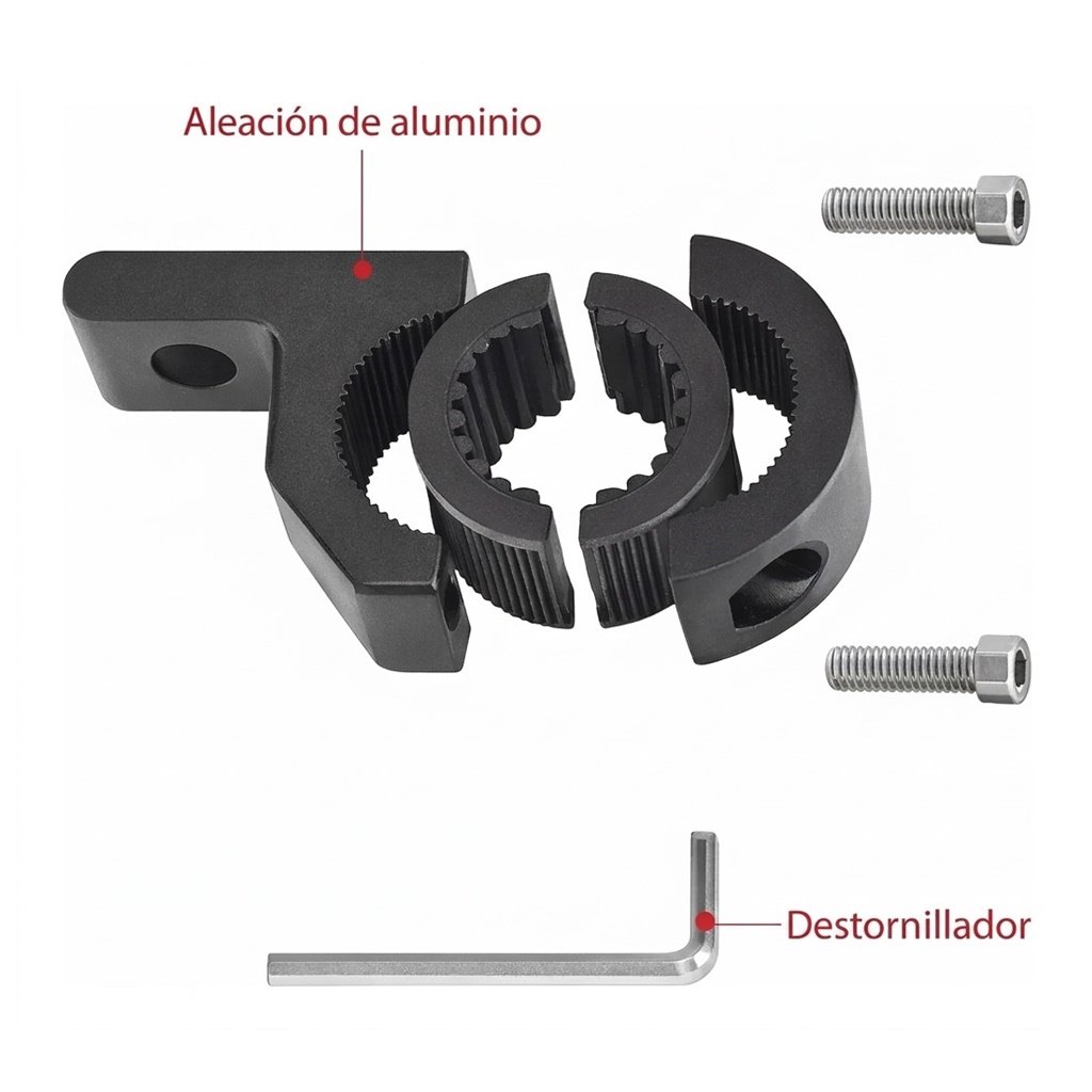 SOPORTES FAROS AUXILIARES LATERAL CHICOS