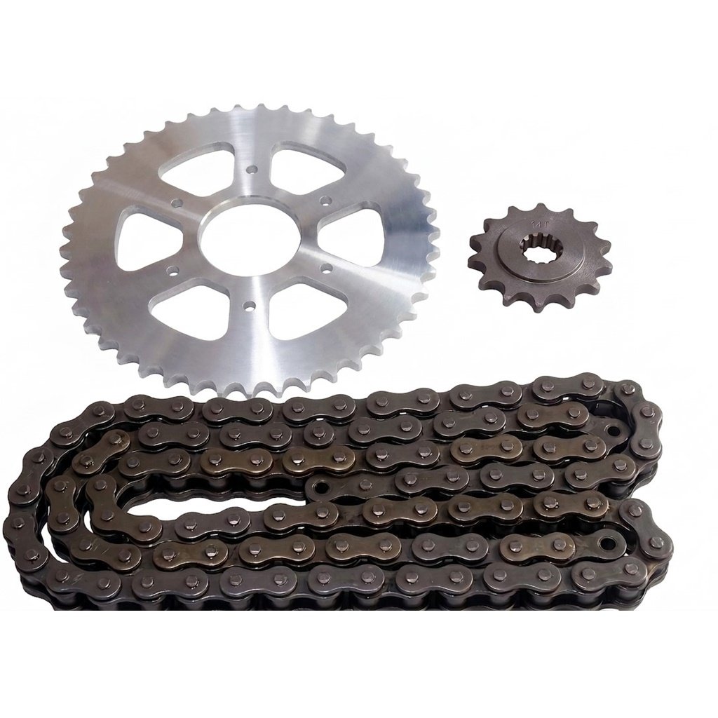 KIT TRANSMISION LAZER DOMINAR 250 46T - 14T CAD 520H X 120 ORING