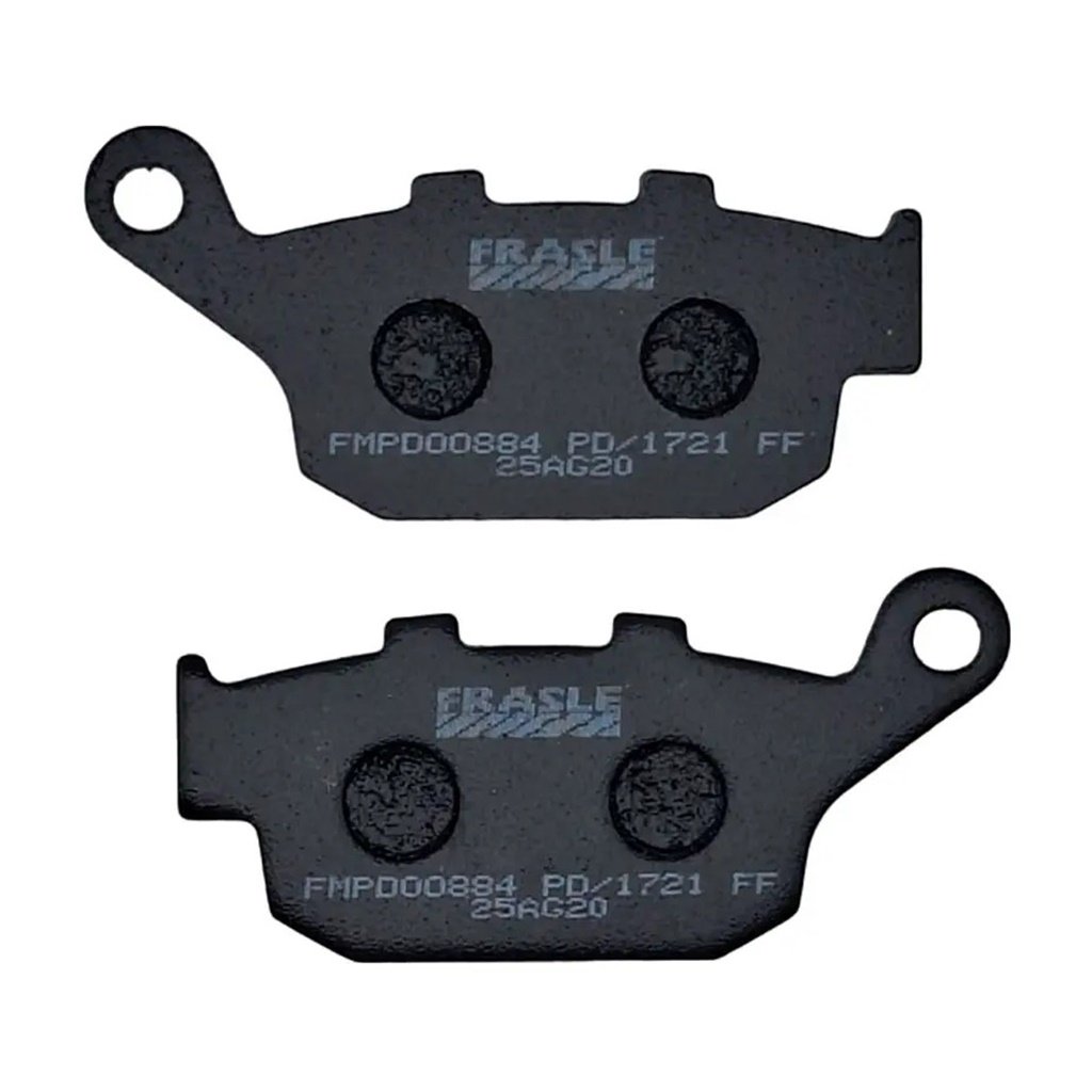 PASTILLA DE FRENO FZ16 CBR 400 TRIAX 250 TRASERA
