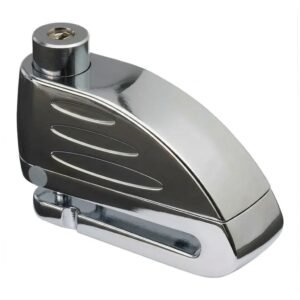 TRABA DISCO PITON 6MM CON ALARMA TY123 PLATEADO