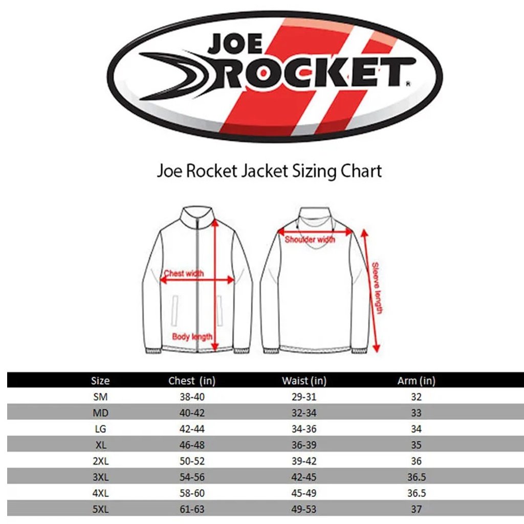 CAMPERA JOE ROCKET CUERO TALLES